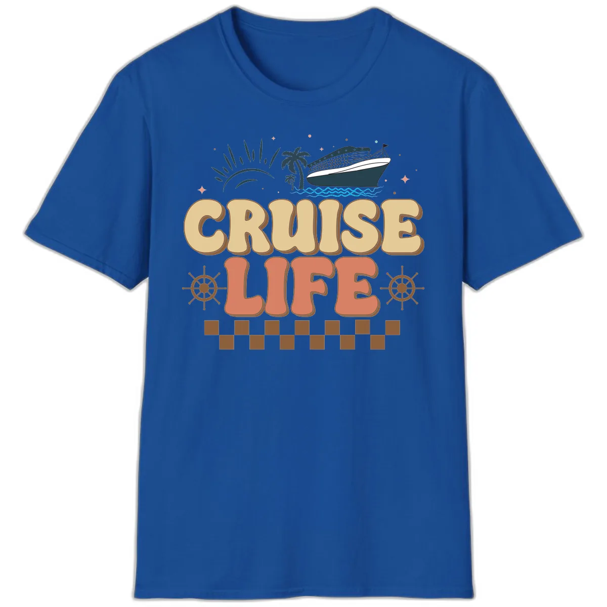 Cruise Life T-Shirt in Royal