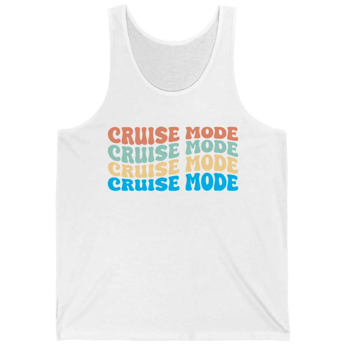 Cruise Mode Repeat Tank in White