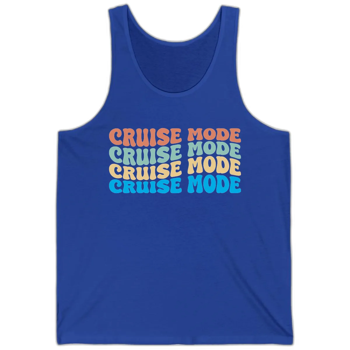 Cruise Mode Repeat Tank in True Royal