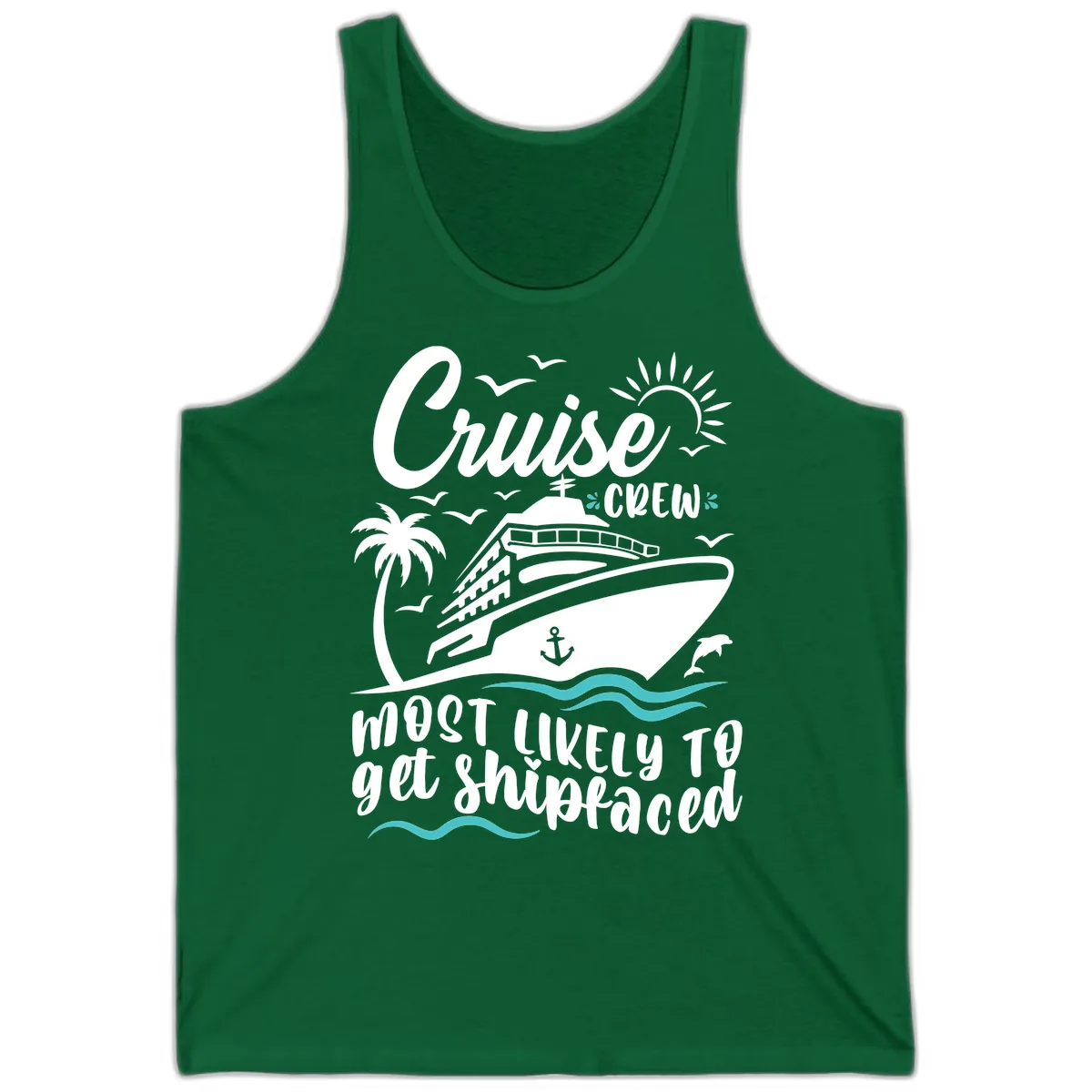 Cruise Crew Most Likely To Get Shipfaced Tank in Kelly