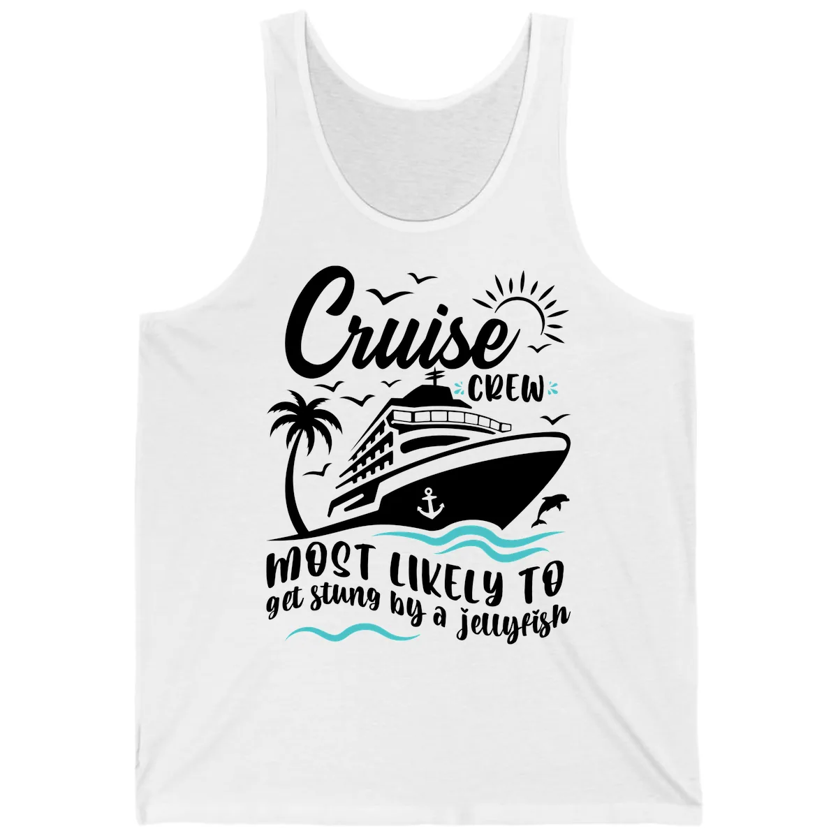 Cruise Crew Jellyfish Sting Tank in White