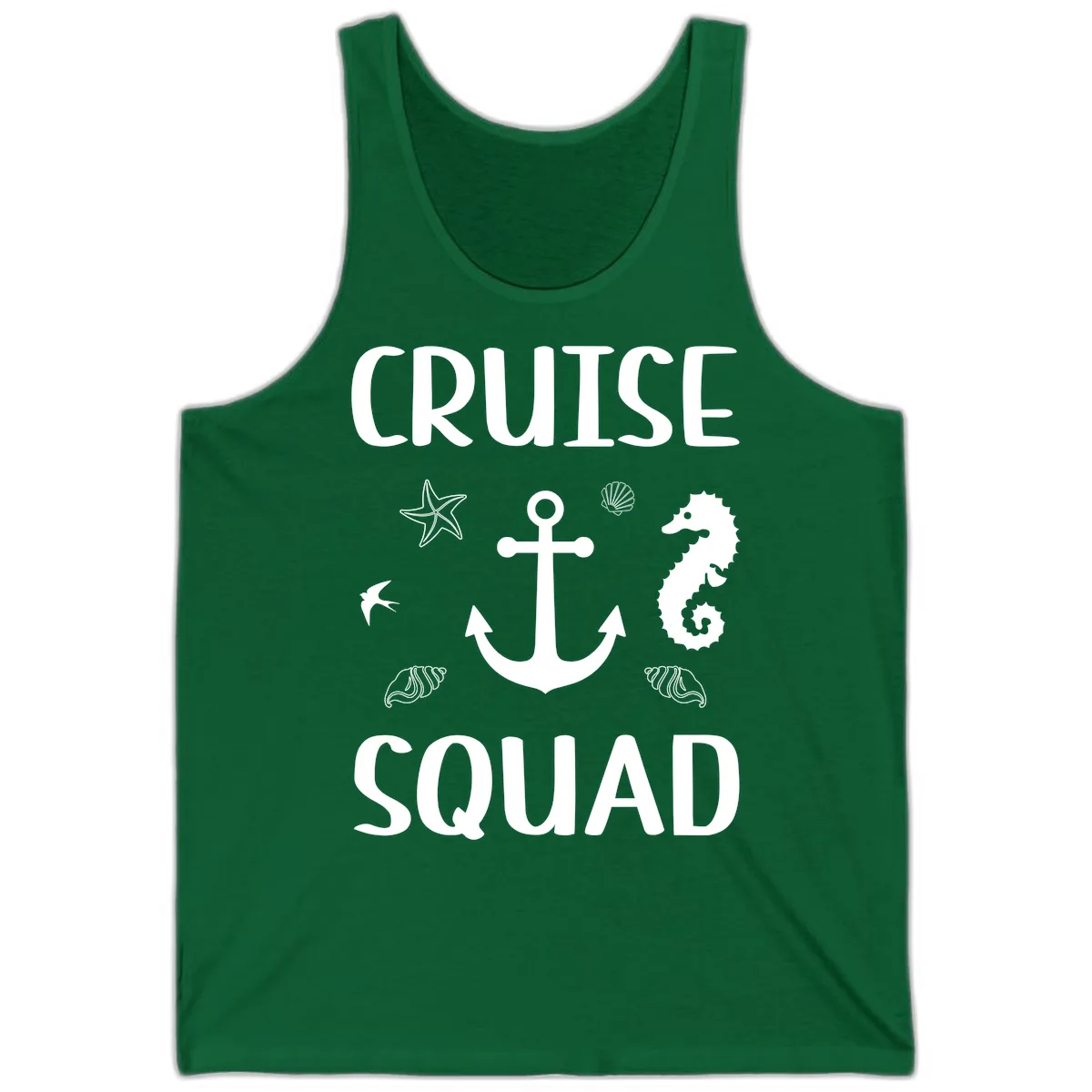 Cruise Squad Anchor Tank in Kelly
