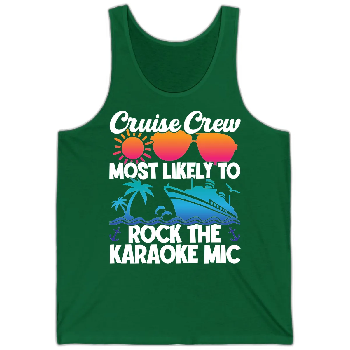 Cruise Crew Karaoke Rock Tank in Kelly
