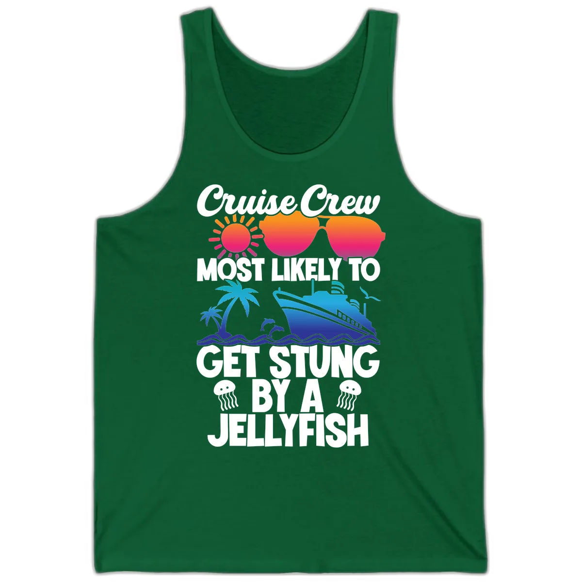 Cruise Crew Most Likely To Get Stung Tank in Kelly