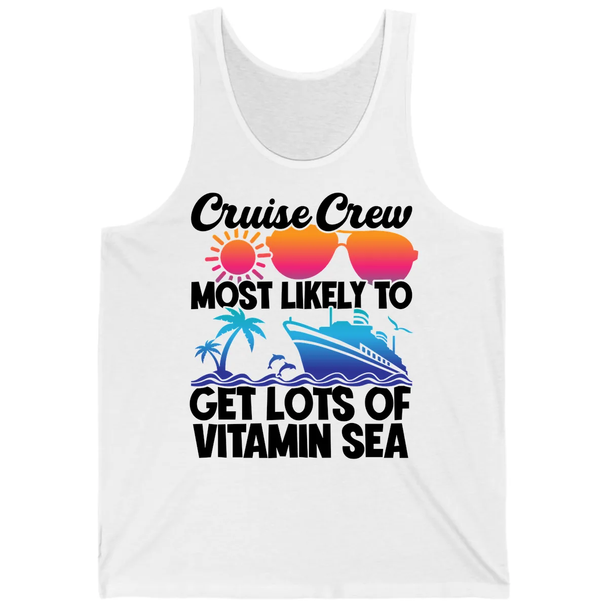 Cruise Crew Vitamin Sea Tank in White