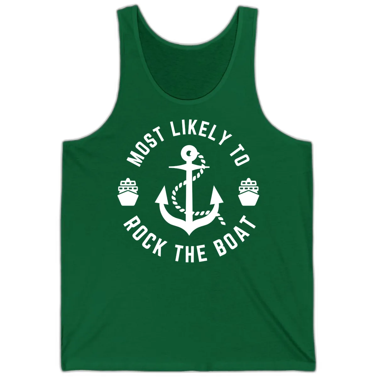 Most Likely To Rock The Boat Tank in Kelly