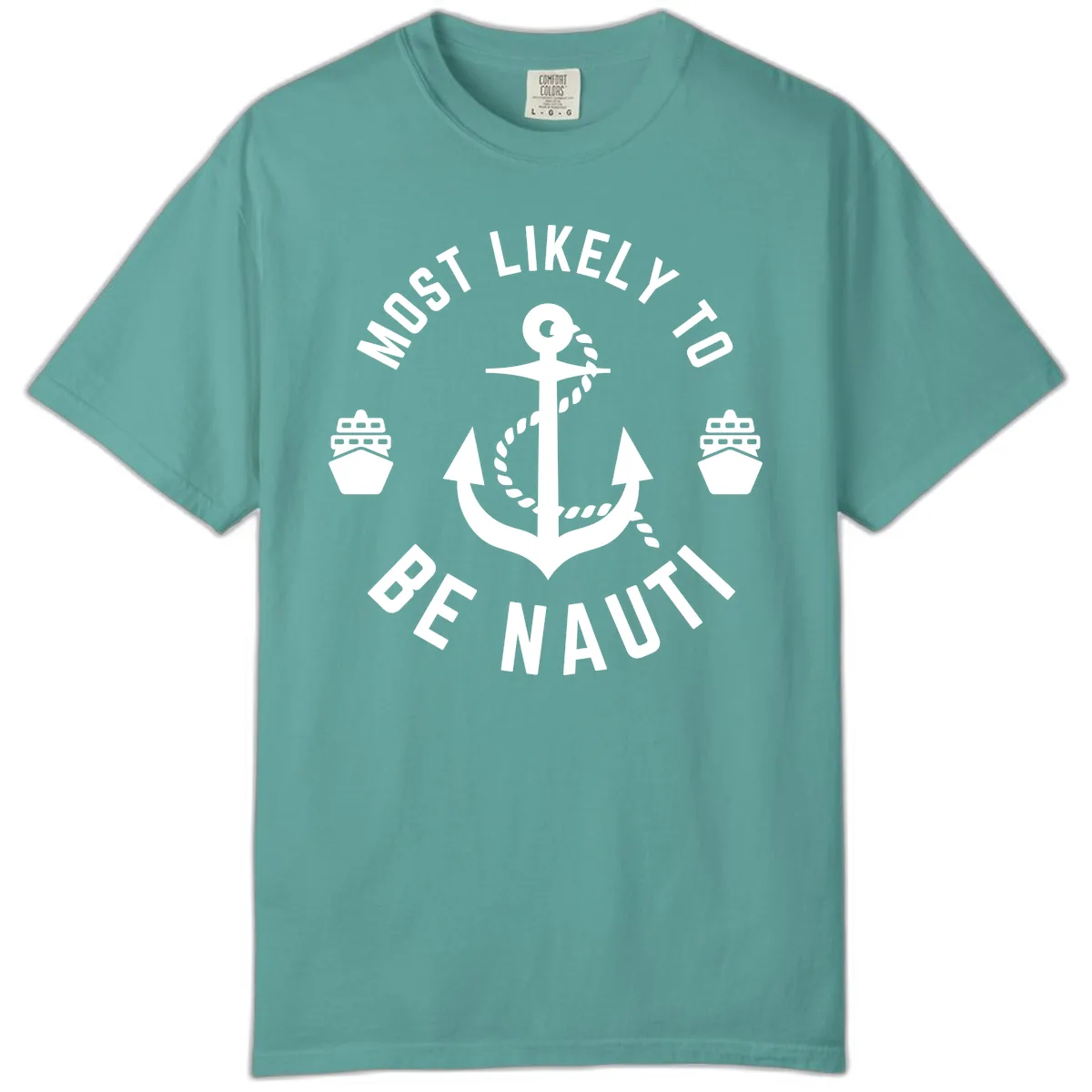 Most Likely To Be Nautical Comfort Color in Seafoam