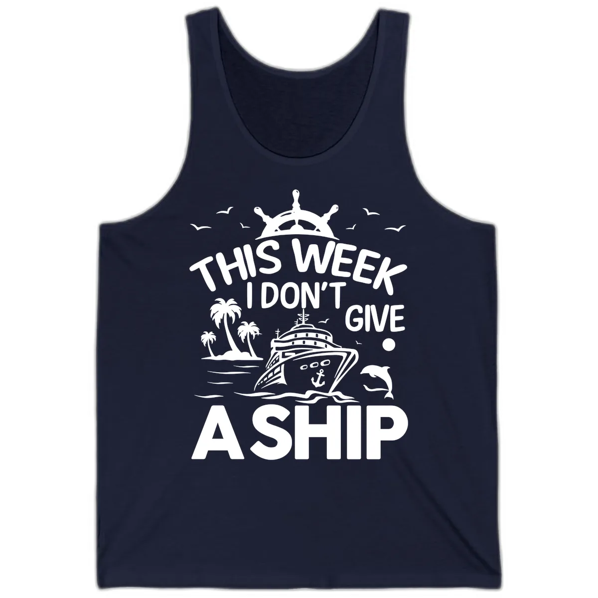 This Week I Don't Give A Ship Tank in Navy