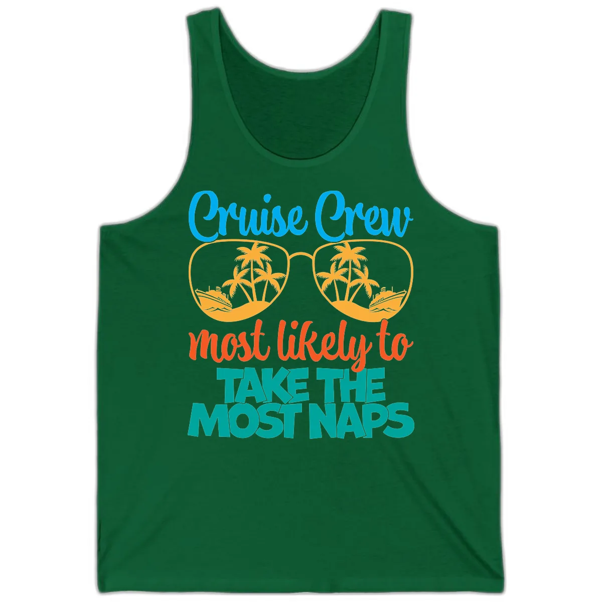 Cruise Crew Most Likely To Take The Naps Tank in Kelly