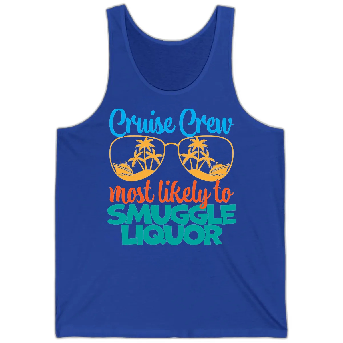 Cruise Crew Most Likely To Smuggle Liquor Tank in True Royal