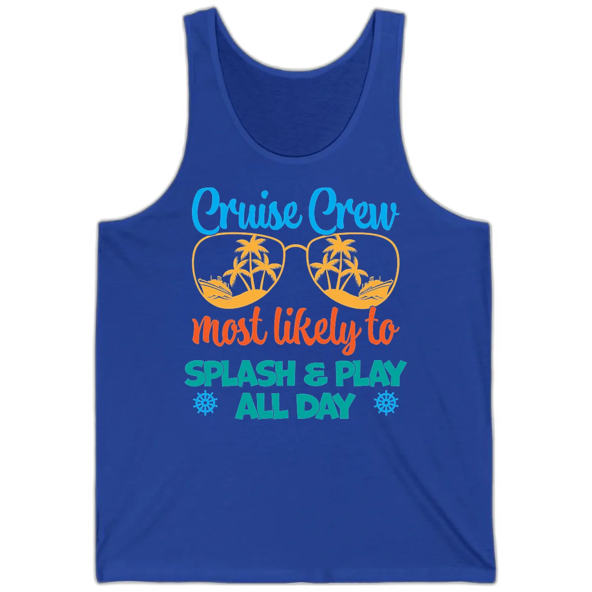 Cruise Crew Most Likely To Splash & Play Tank in True Royal