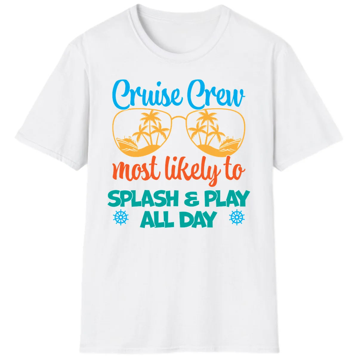 Cruise Crew Most Likely To Splash & Play T-Shirt in White