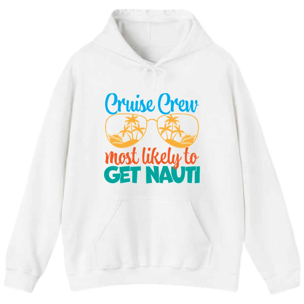 Cruise Crew Most Likely To Get Nautic Hoodie in White