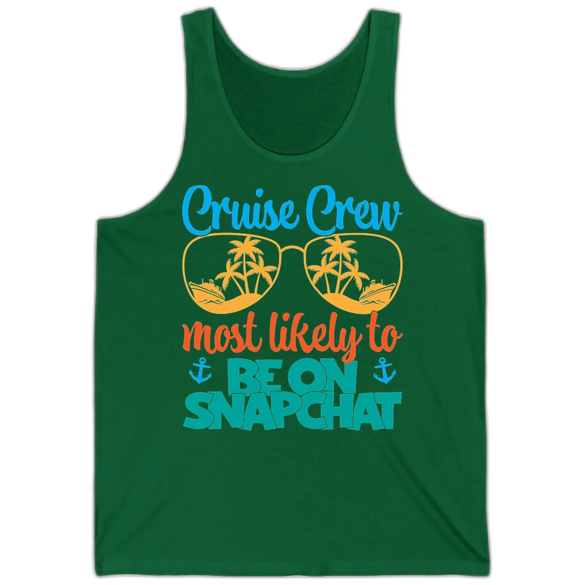 Cruise Crew Most Likely To Snapchat Tank in Kelly