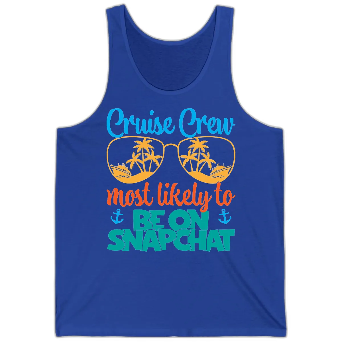 Cruise Crew Most Likely To Snapchat Tank in True Royal