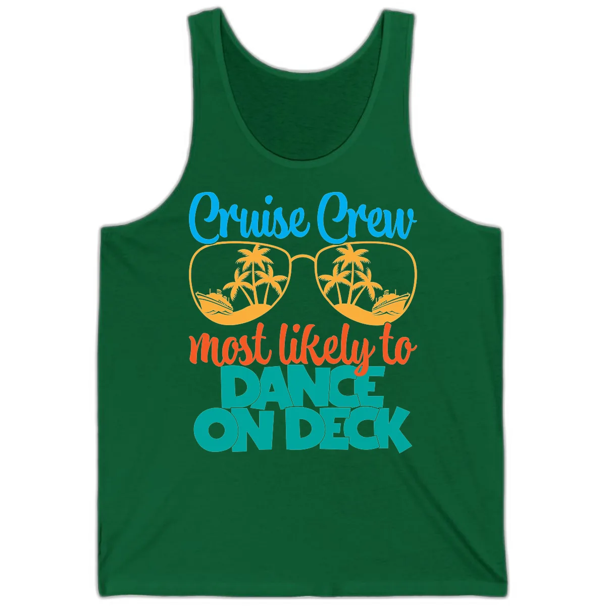 Cruise Crew Most Likely To Dance On Deck Tank in Kelly