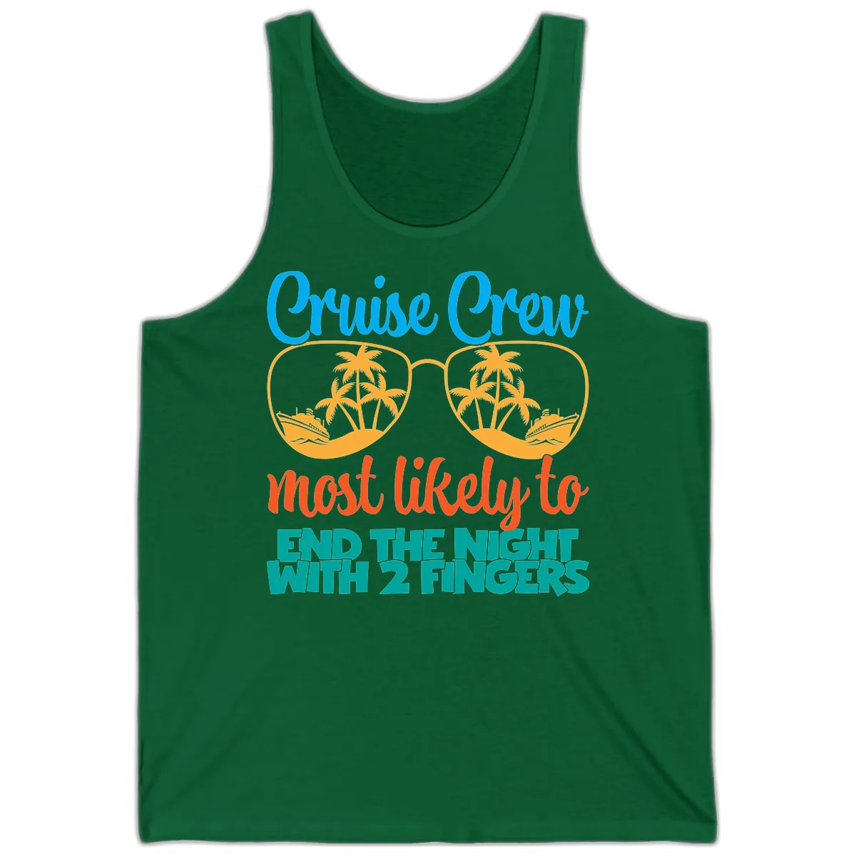 Cruise Crew Most Likely To End The Night Tank in Kelly