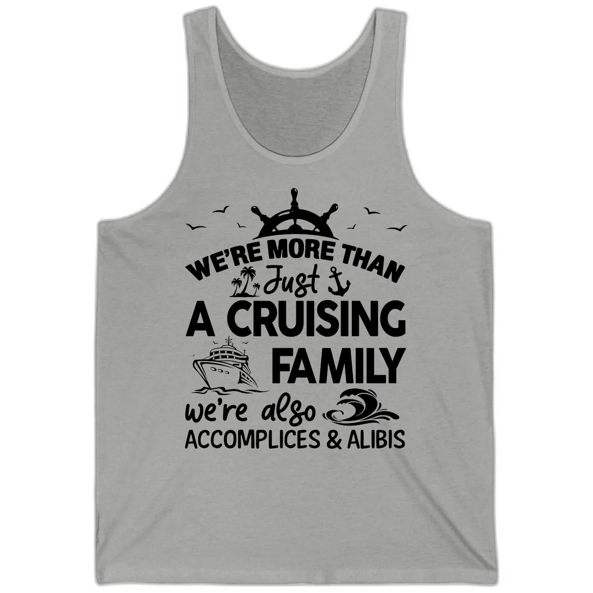 More Than Just A Cruising Family Tank in Athletic Heather