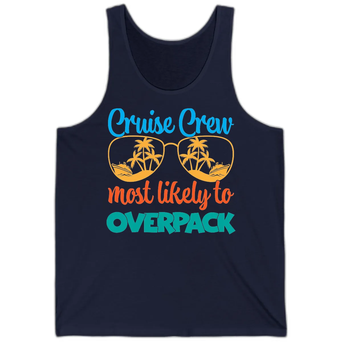 Cruise Crew Most Likely To Overpack Tank in Navy