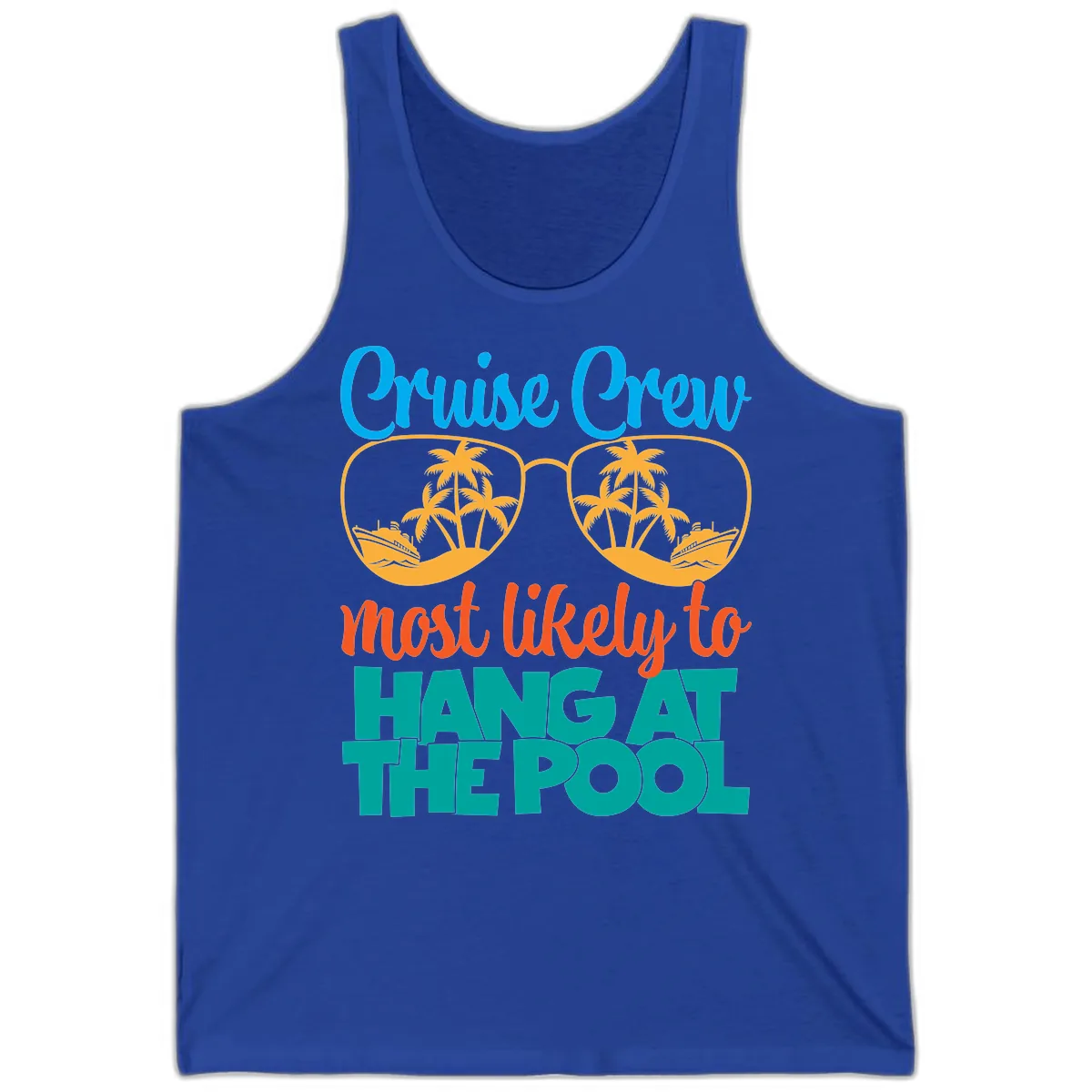 Cruise Crew What Likely To Hang At The Pool Tank in True Royal