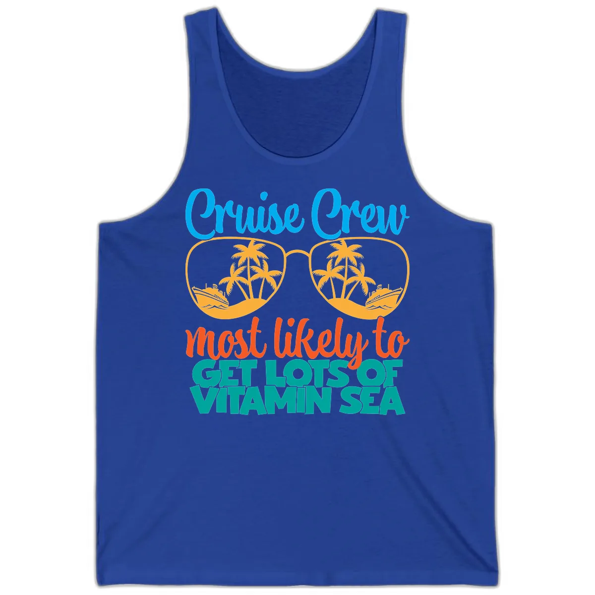Cruise Crew Most Likely To Get Lost At Sea Tank in True Royal