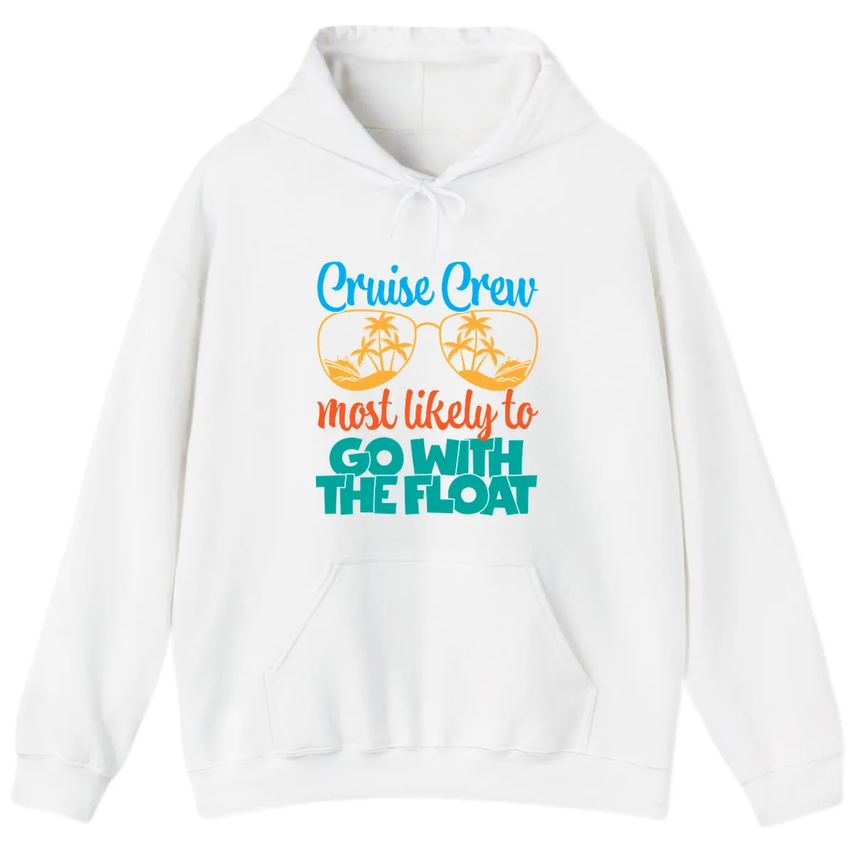 Cruise Crew Most Likely To Go With The Float Hoodie in White