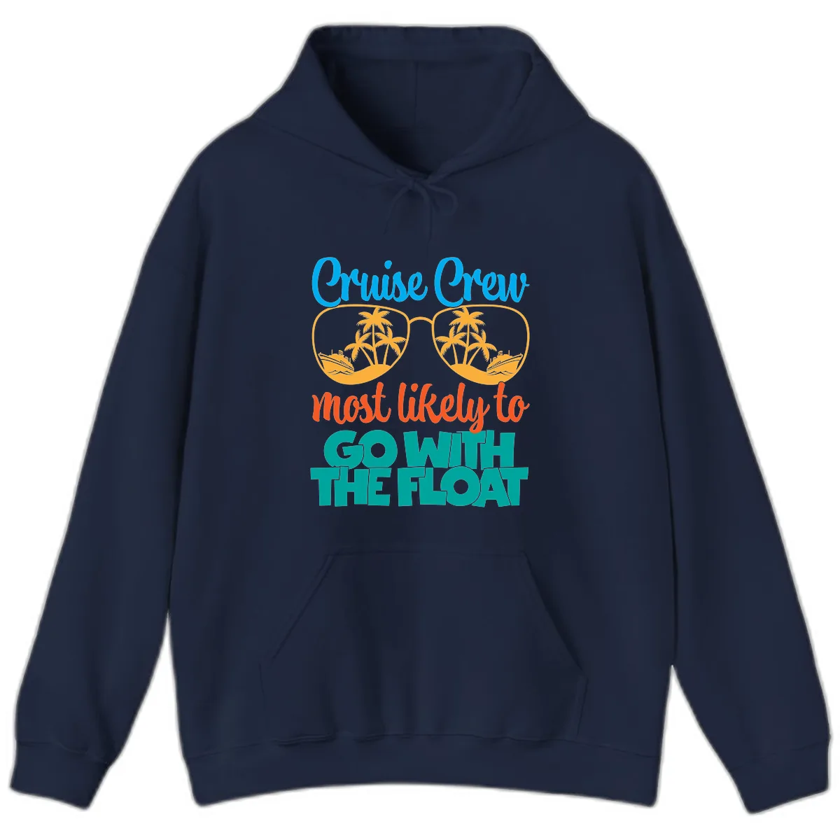 Cruise Crew Most Likely To Go With The Float Hoodie in Navy