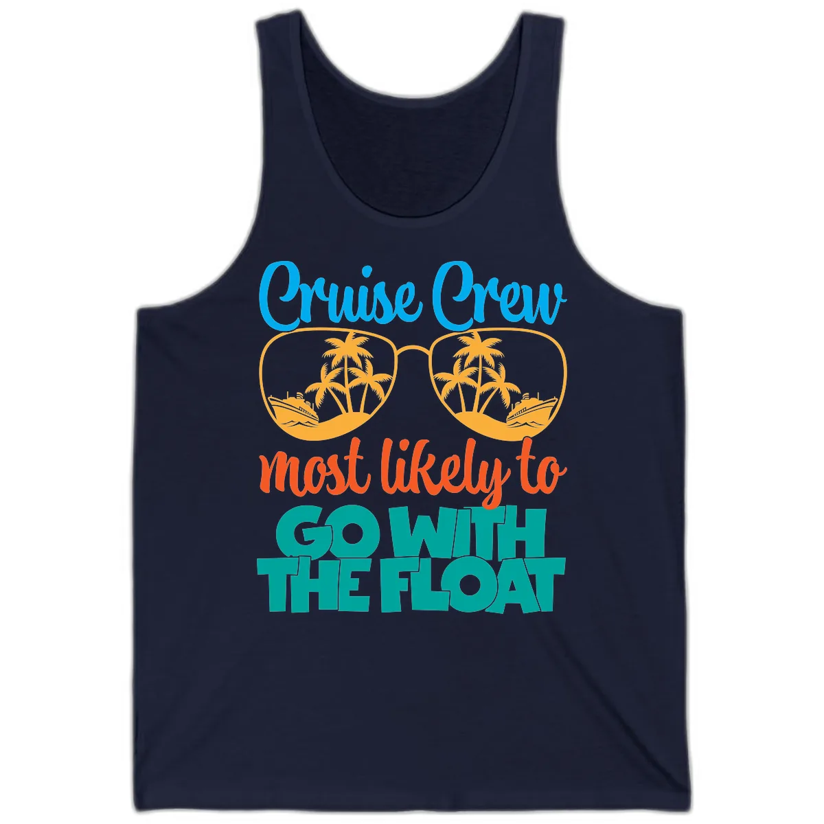 Cruise Crew Most Likely To Go With The Float Tank in Navy
