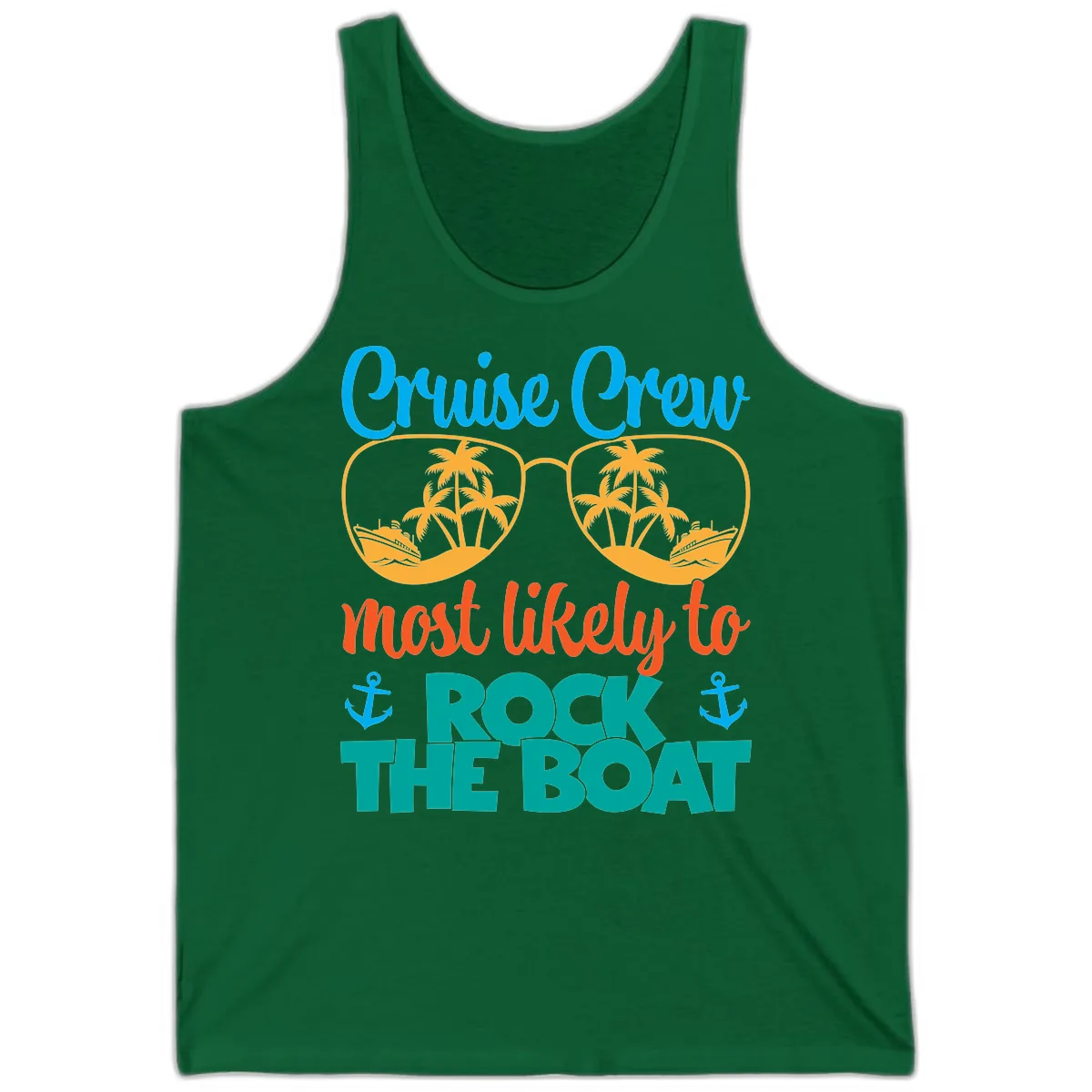 Cruise Crew Most Likely To Rock The Boat Tank in Kelly