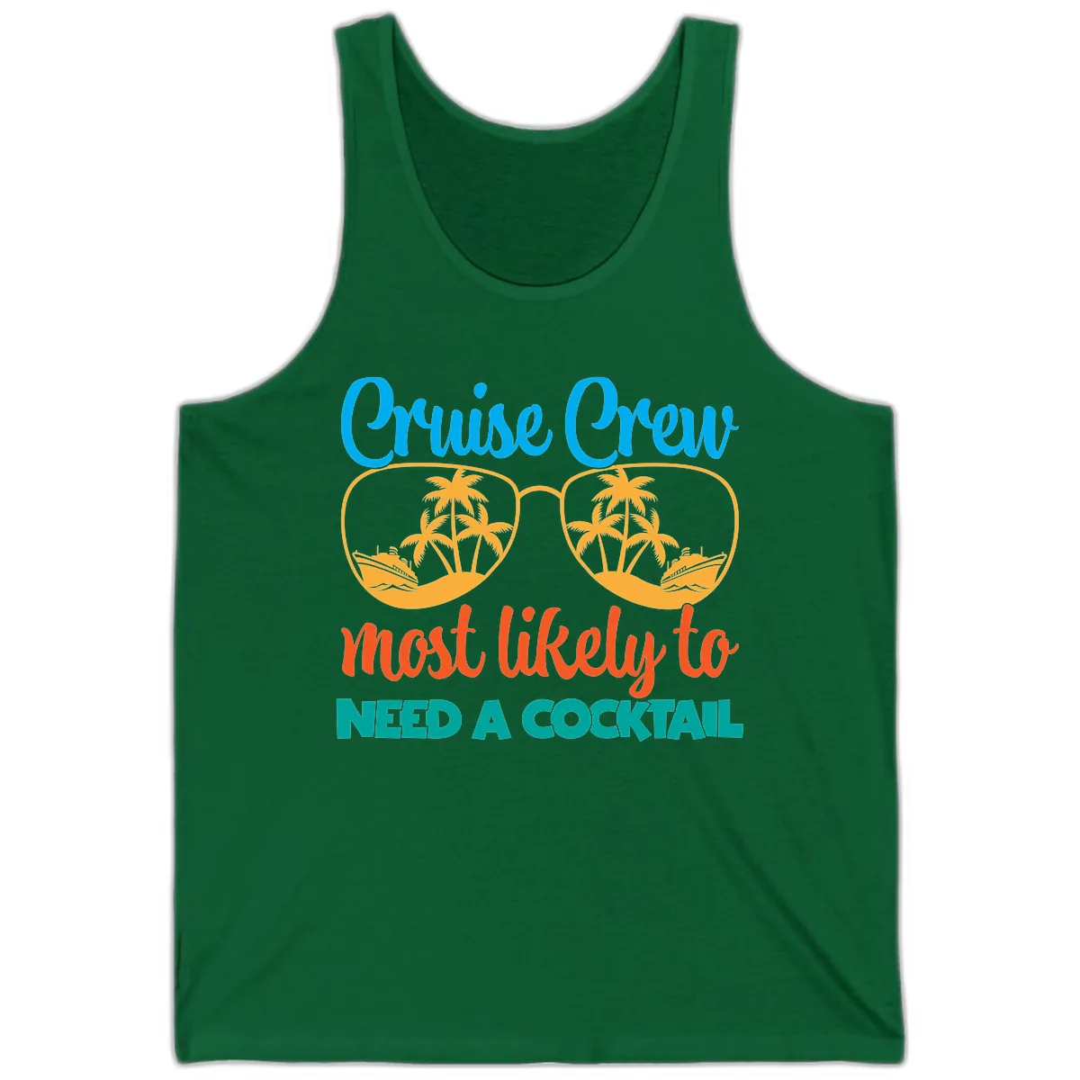 Cruise Crew Most Likely To Need A Cocktail Tank in Kelly