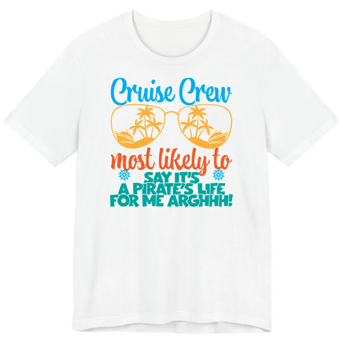Cruise Crew Most Likely To Say Ahh Premium T-Shirt in White