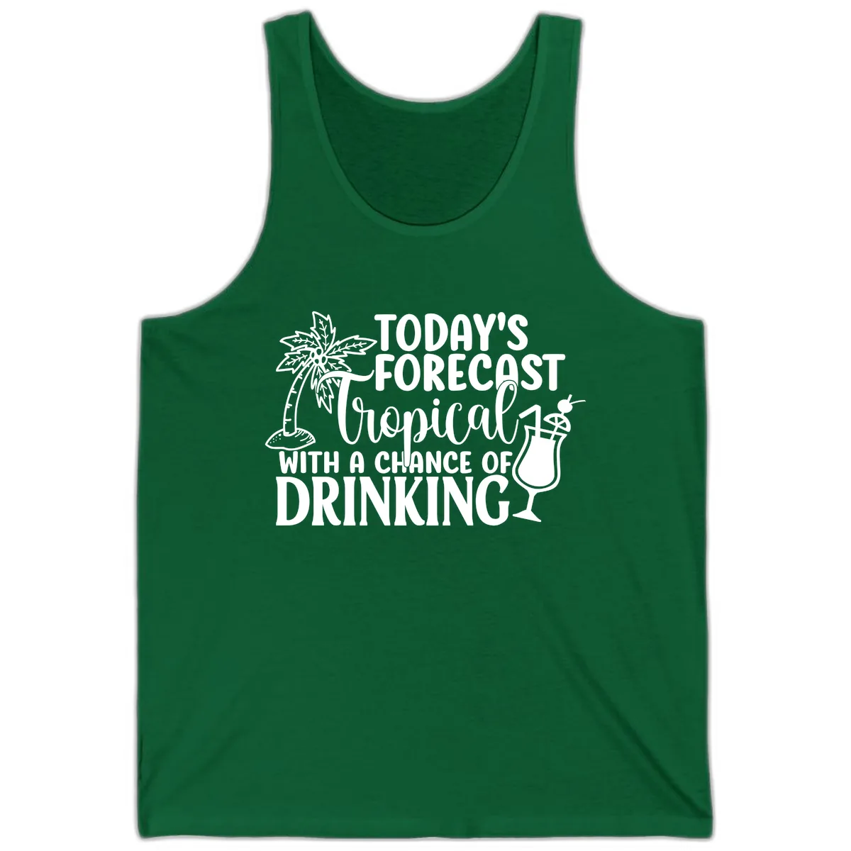 Tropical Forecast Drinking Tank in Kelly