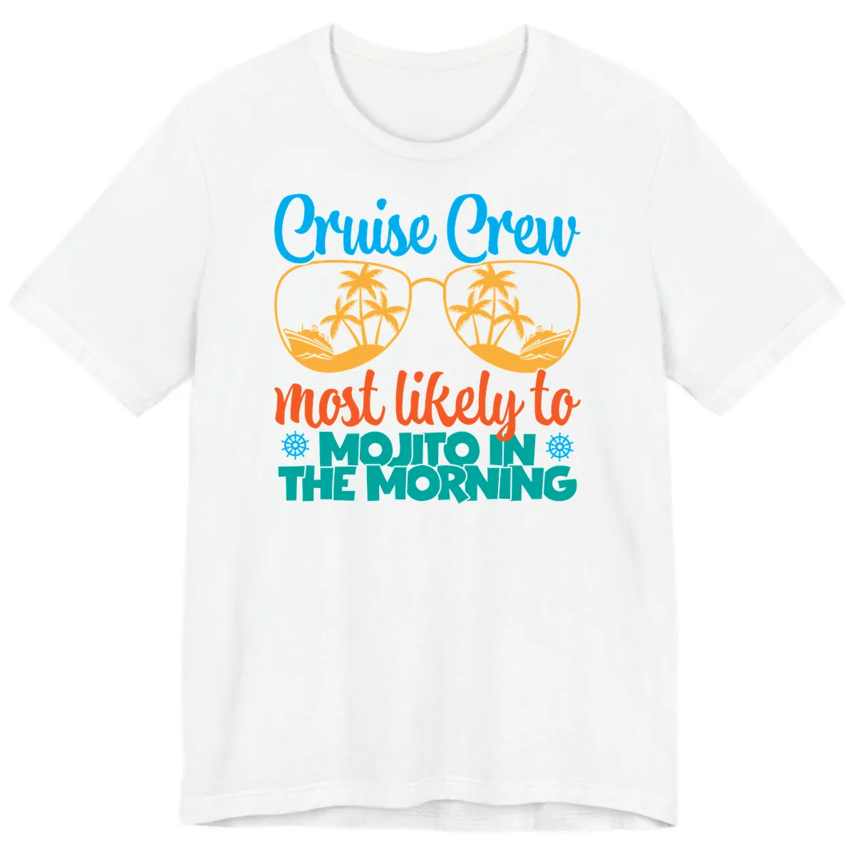 Cruise Crew Most Likely To Mojito Premium T-Shirt in White