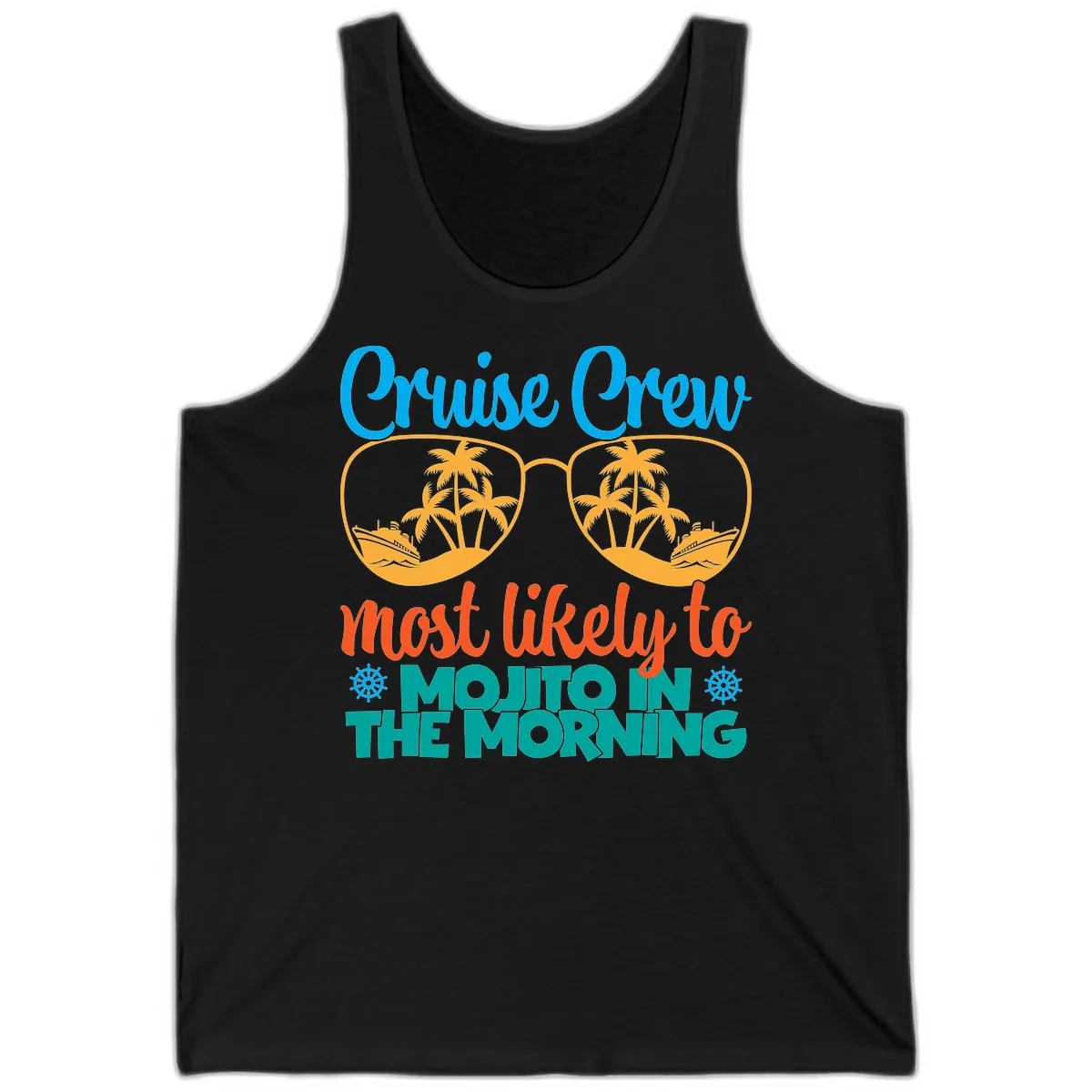 Cruise Crew Most Likely To Mojito Tank in Black