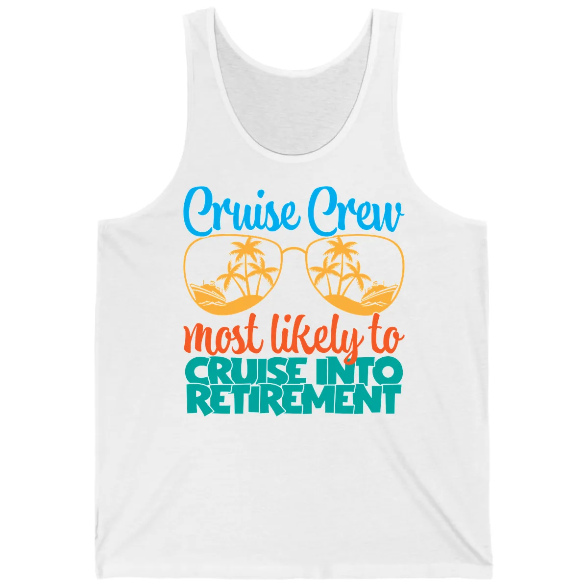 Cruise Crew Most Likely To Cruise Into Retirement Tank in White