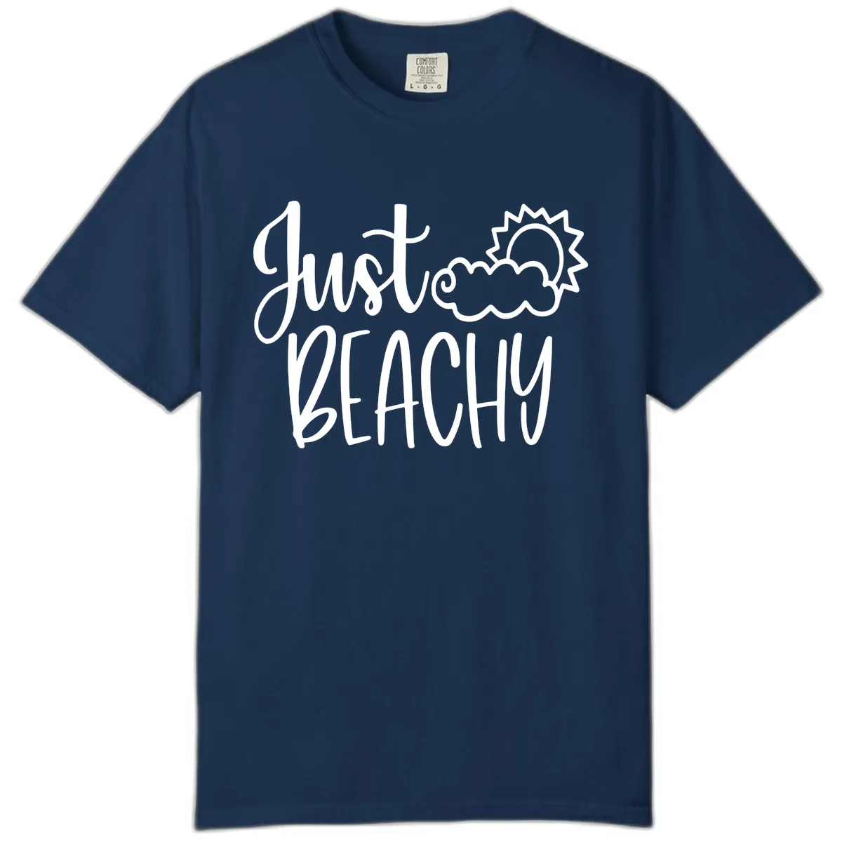 Just Beachy Comfort Color in Navy