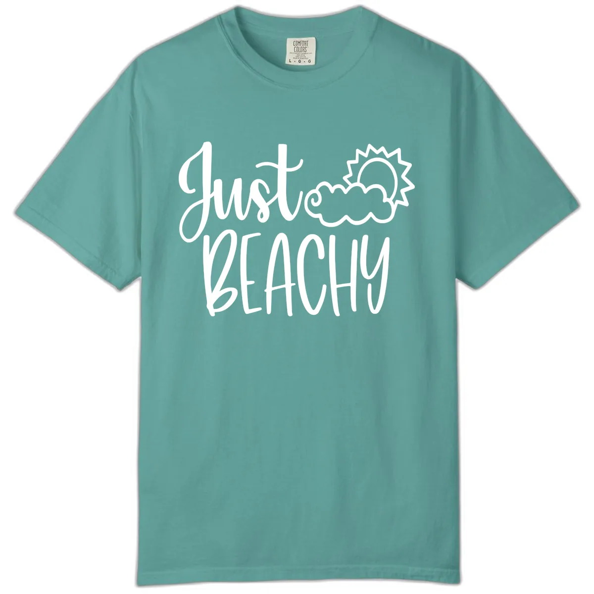 Just Beachy Comfort Color in Seafoam