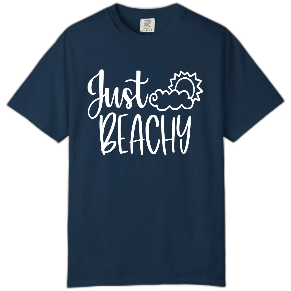 Just Beachy Comfort Color in True Navy