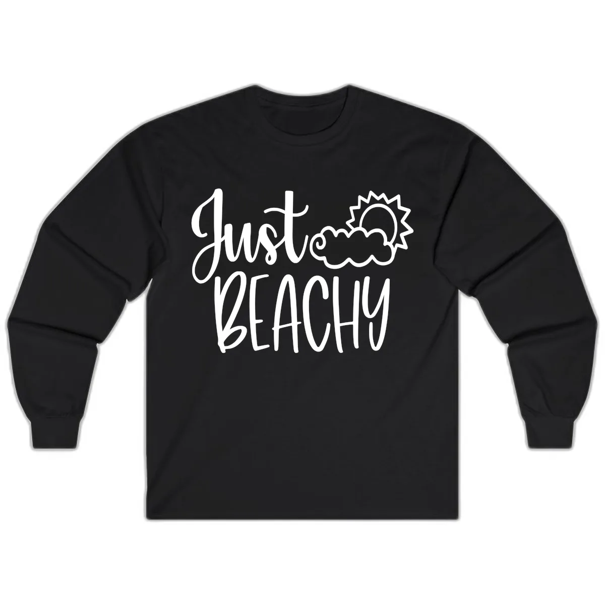 Just Beachy Long Sleeve in Black