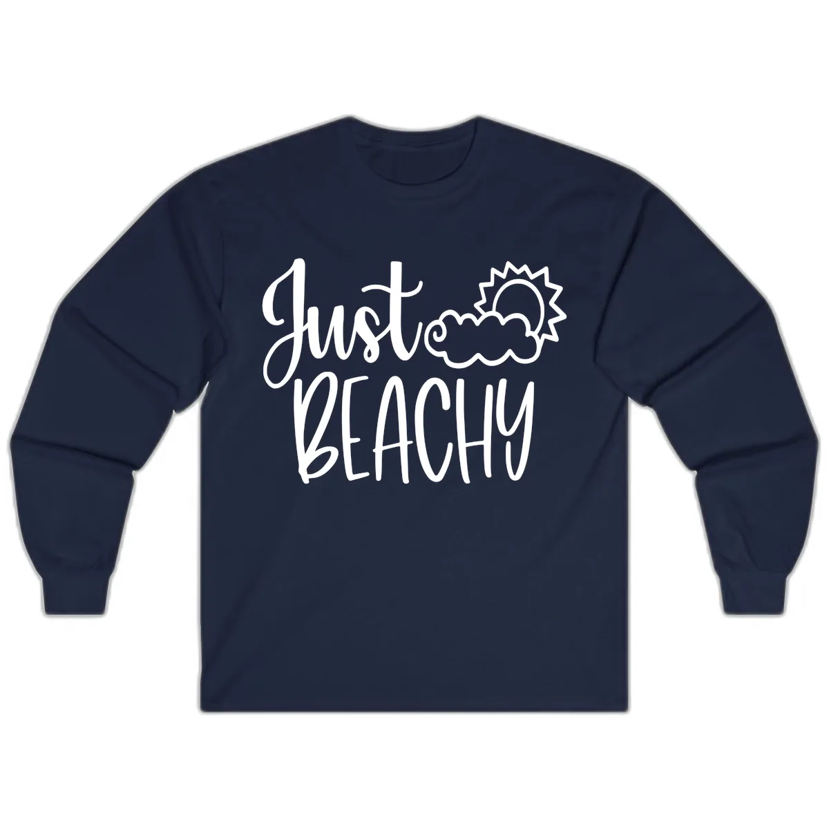 Just Beachy Long Sleeve in Navy