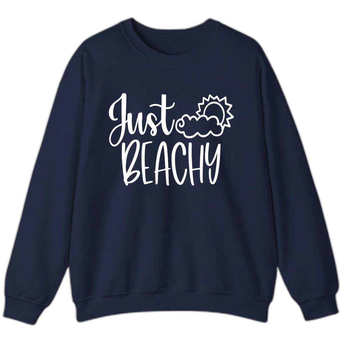 Just Beachy Sweatshirt in Navy