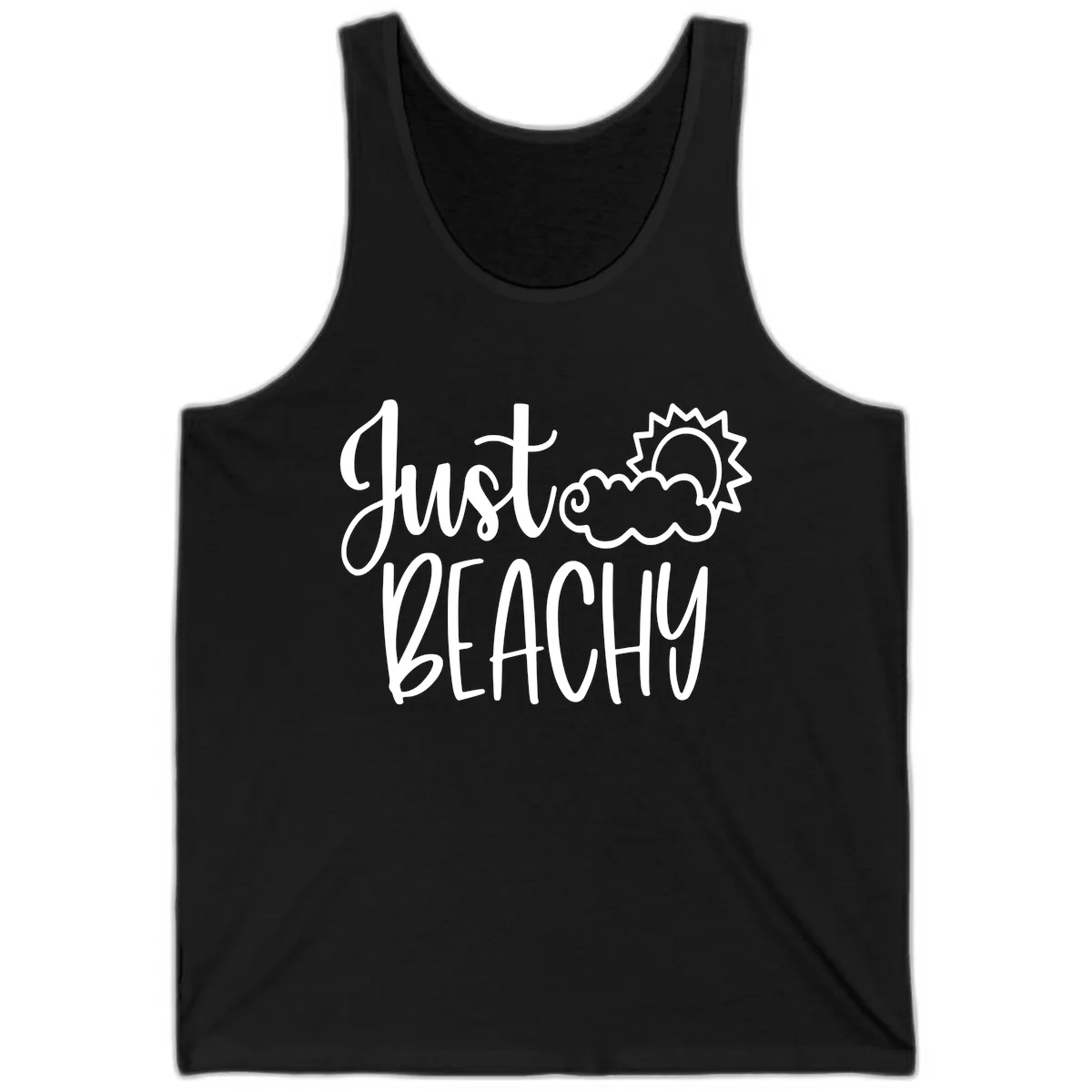 Just Beachy Tank in Black