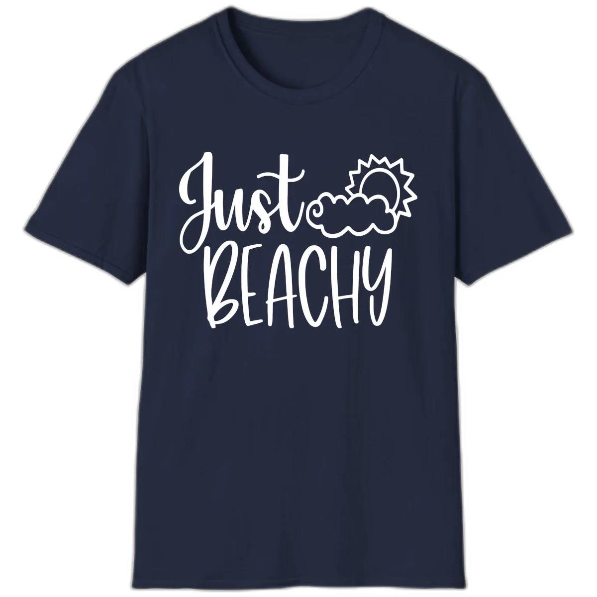 Just Beachy T-Shirt in Navy