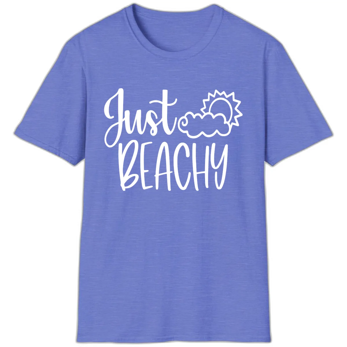 Just Beachy T-Shirt in Heather Royal