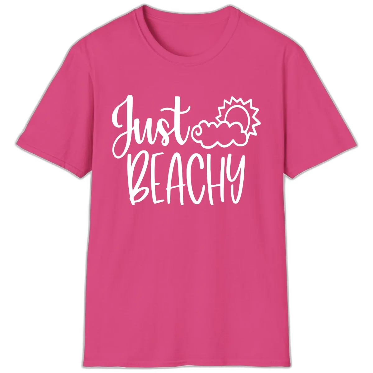 Just Beachy T-Shirt in Heliconia