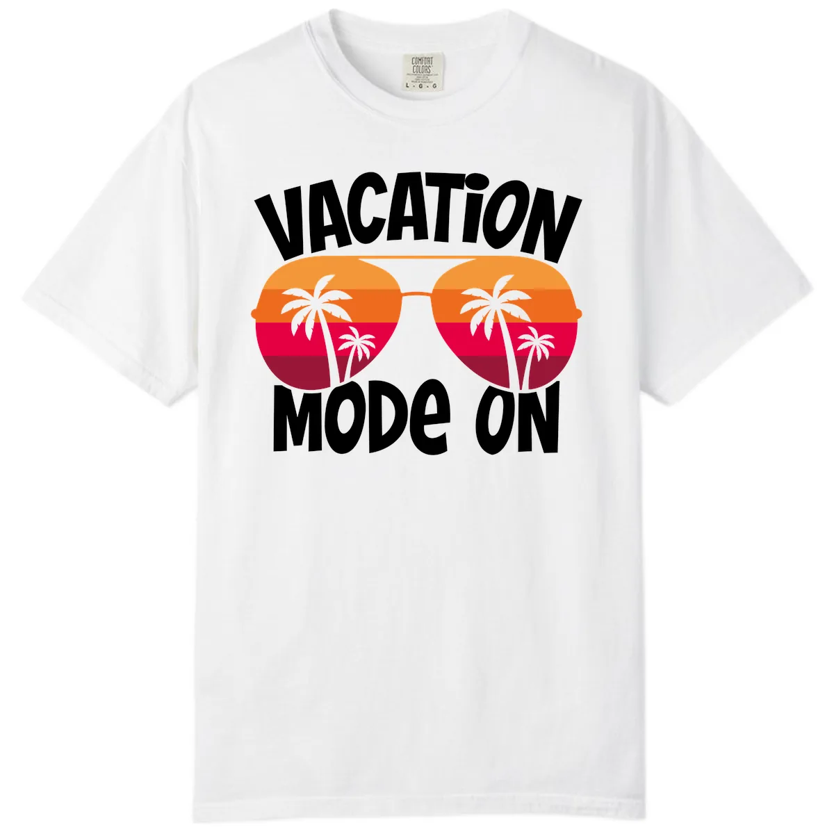 Vacation Mode On Comfort Color in White