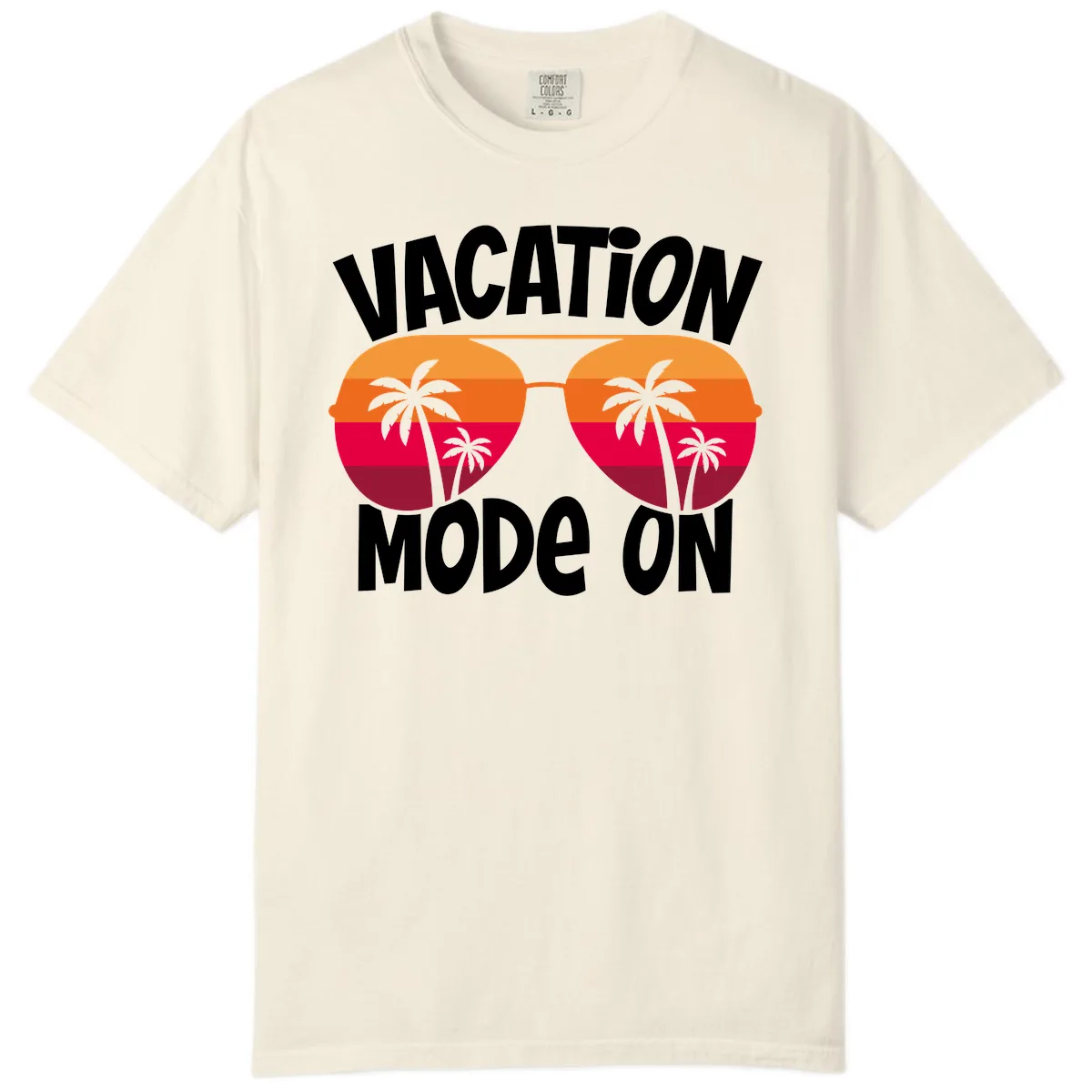Vacation Mode On Comfort Color in Ivory