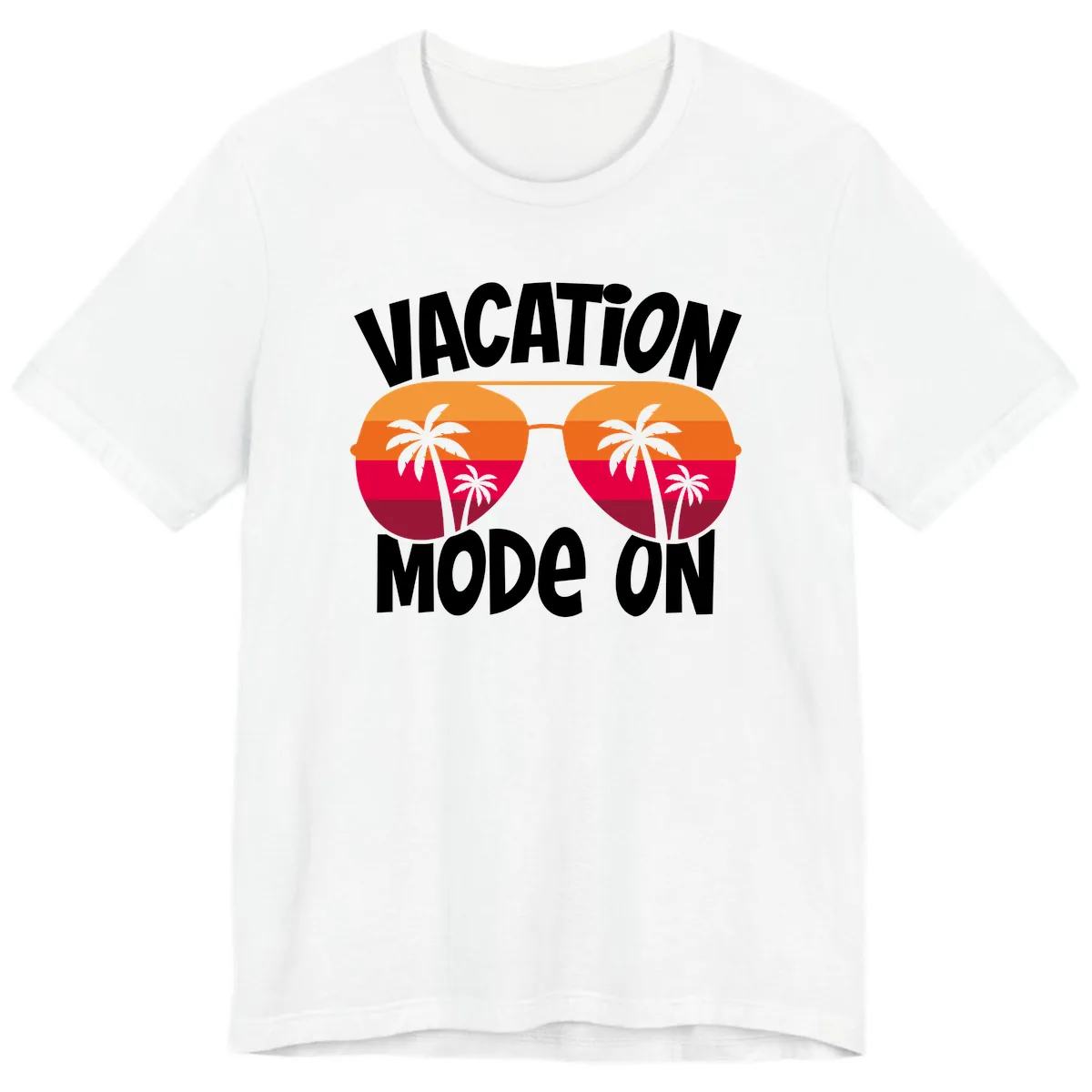 Vacation Mode On Premium T-Shirt in White
