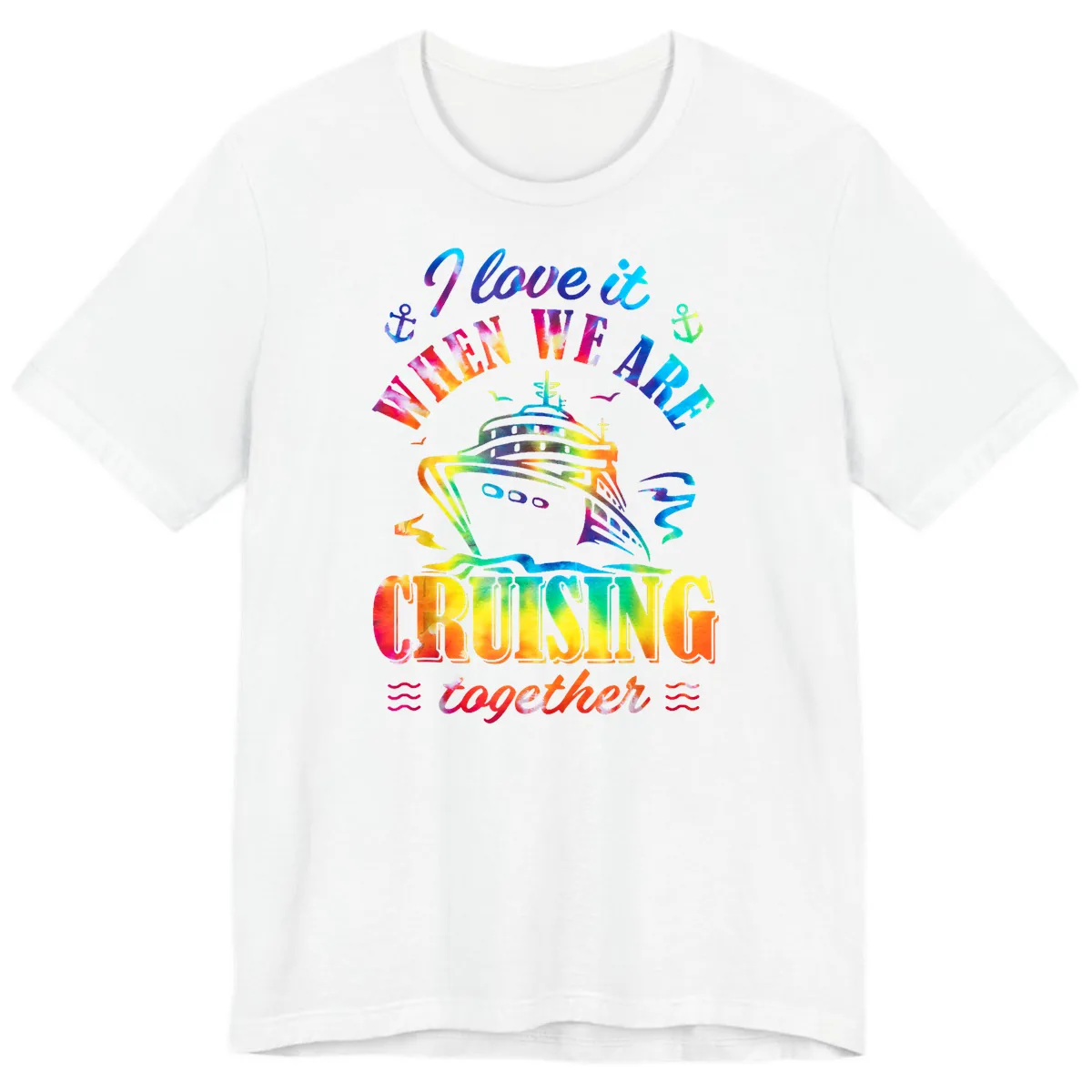 I Love It When We're Cruising Together Premium T-Shirt in White