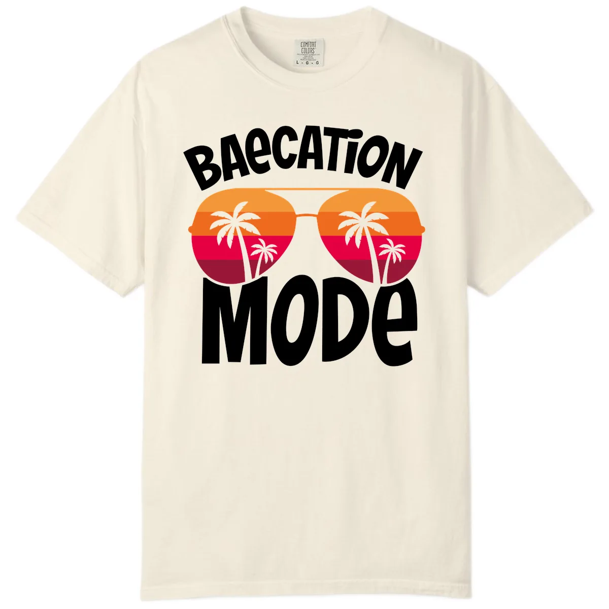 Bagcation Mode Tropical Vibes Comfort Color in Ivory